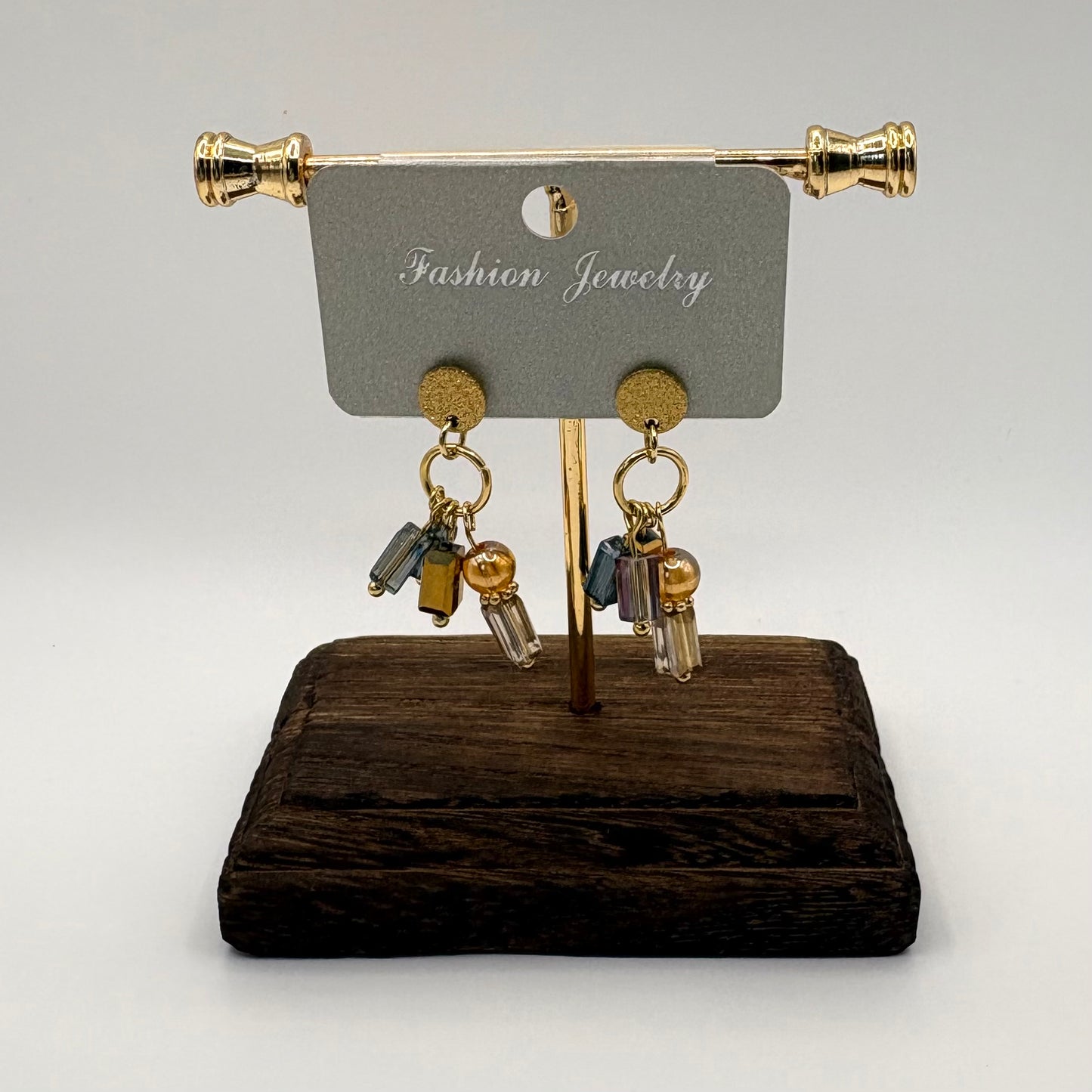 Golden Drift - Stainless Steel oorbellen