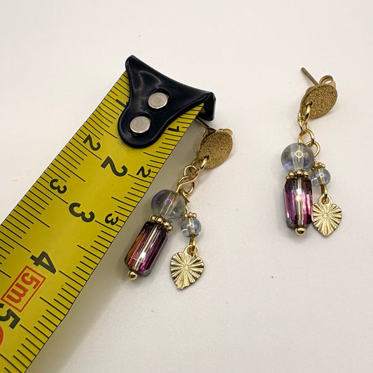 Axiom - stainless steel oorbellen