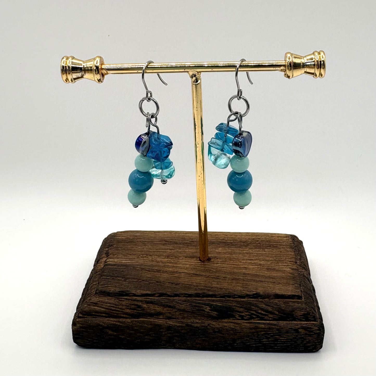 Meanwhile - stainless steel oorbellen