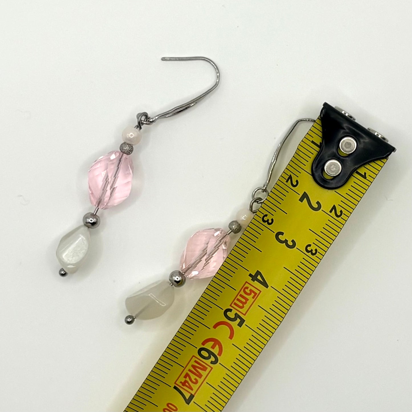 Layla - stainless steel oorbellen