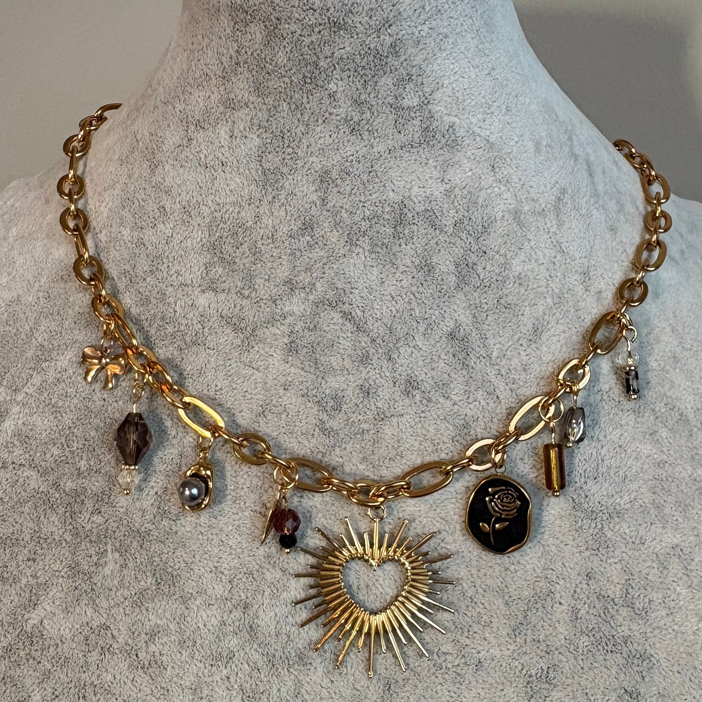 The Golden Sunheart Ketting