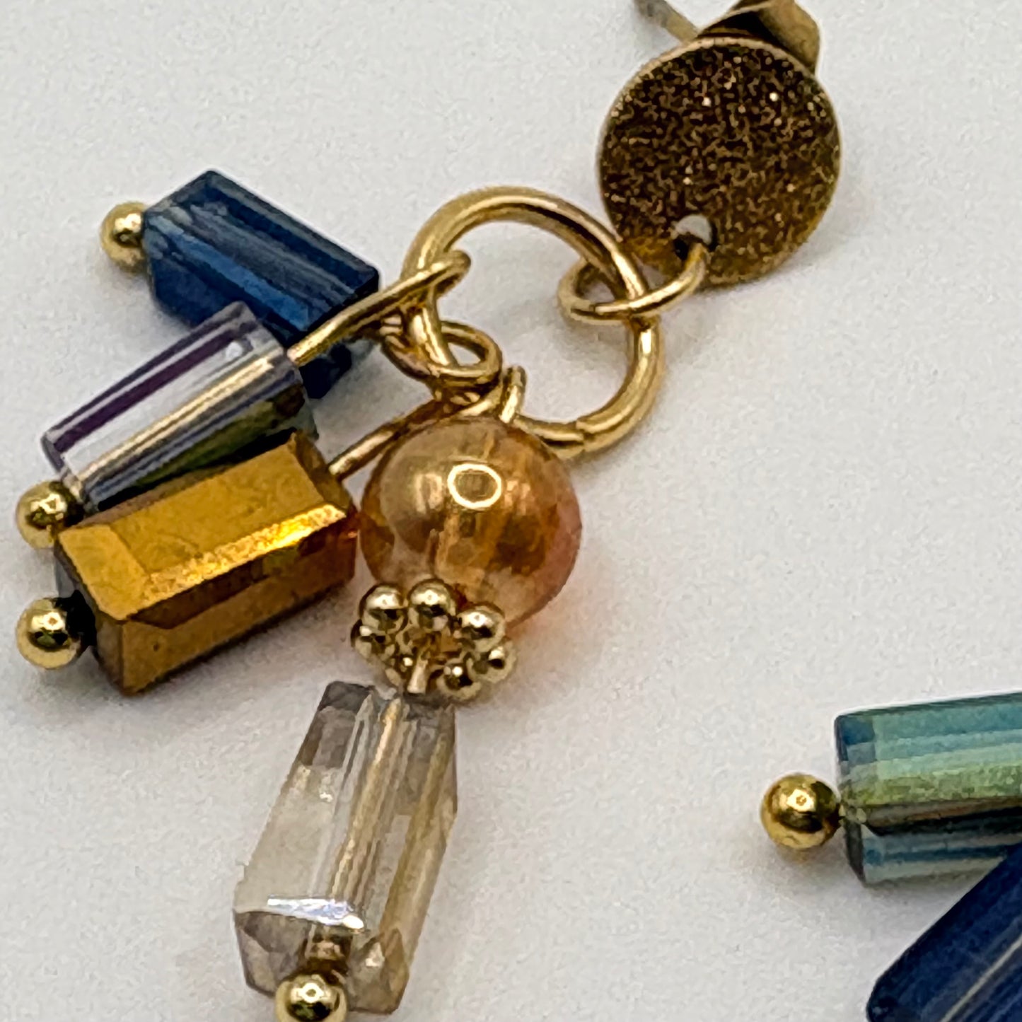 Golden Drift - Stainless Steel oorbellen