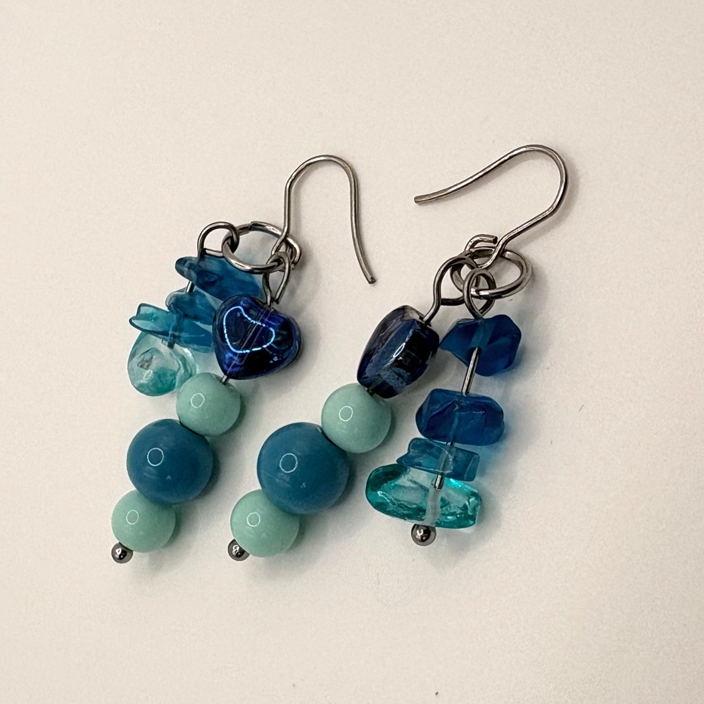 Meanwhile - stainless steel oorbellen